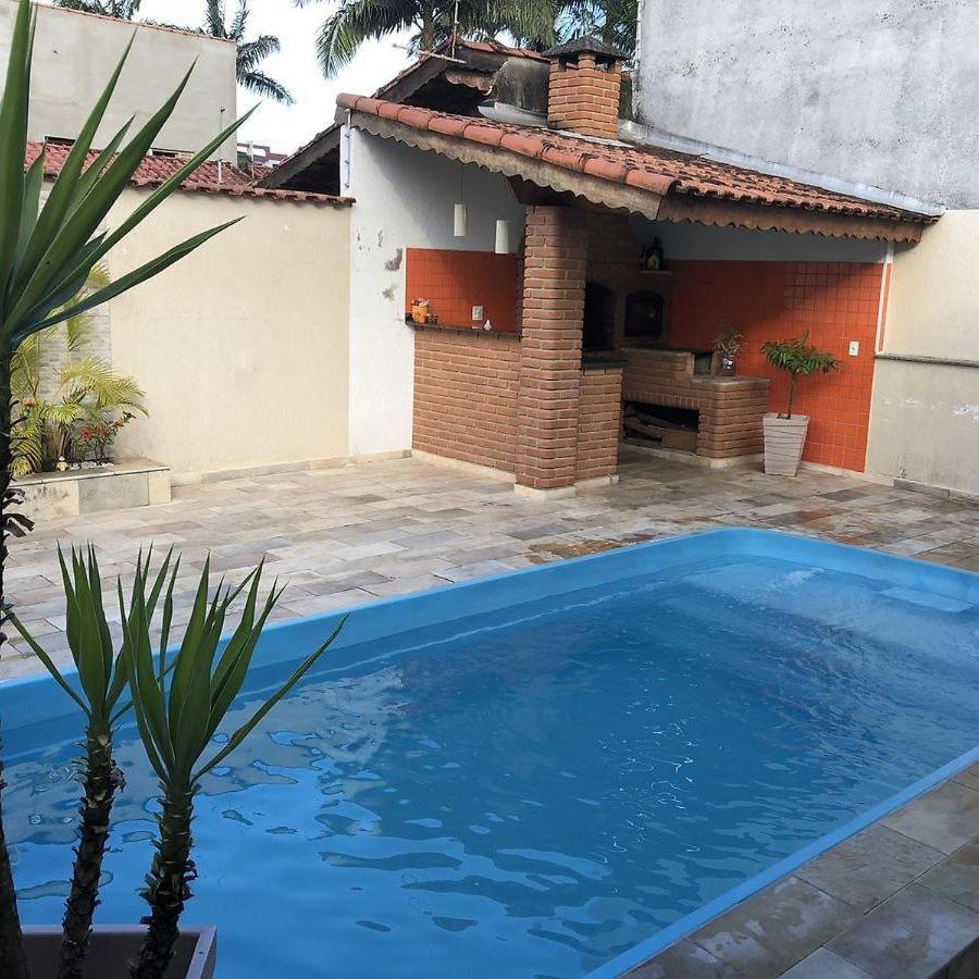 Casa Com Piscina Em Mongagua Villa Praia Grande  Eksteriør billede
